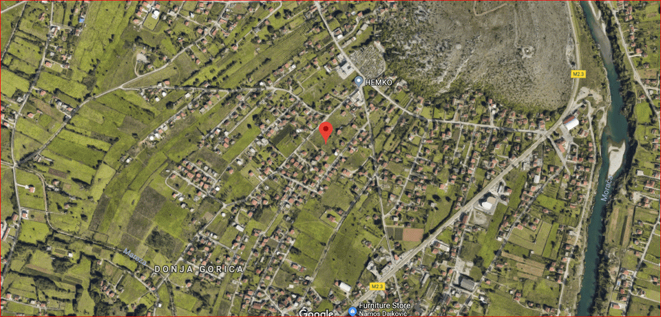 Plac 465m2, Donja Gorica